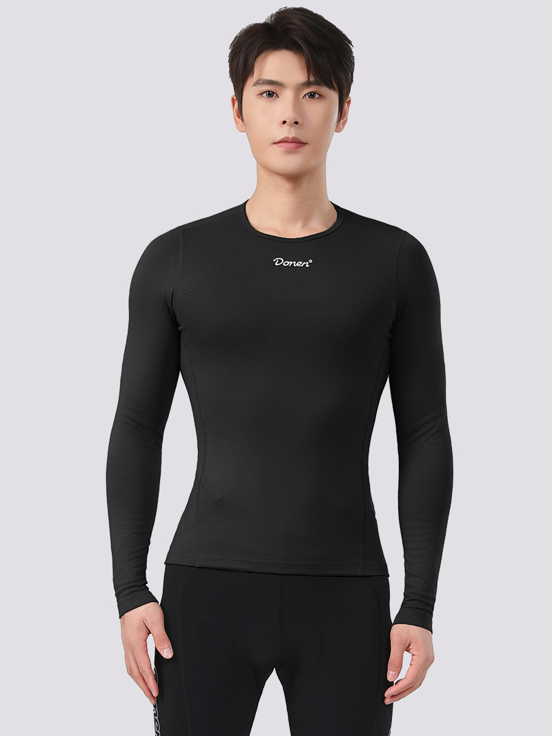 Men's Cycling Base Layer - Black
