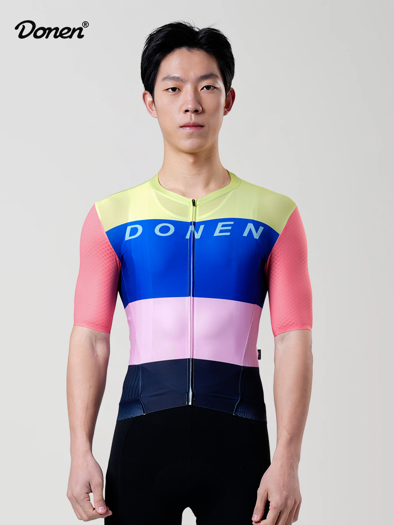 Men's Pro Air SS Jersey  Striped pink