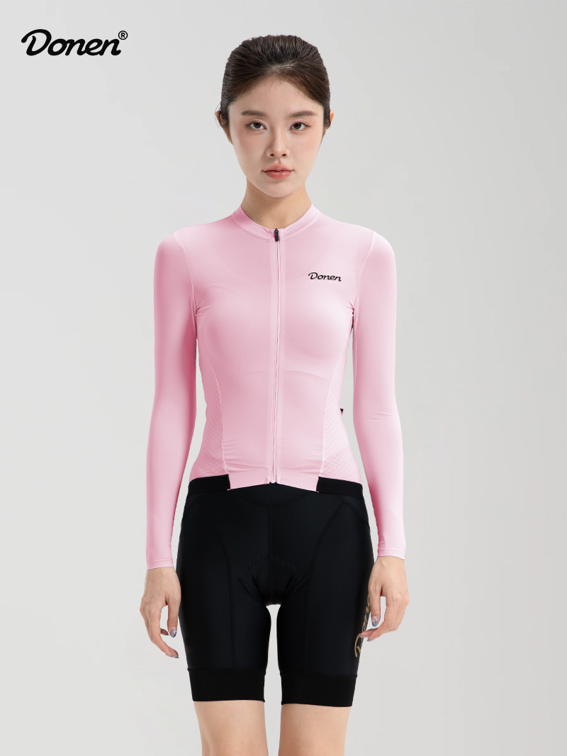 Women's  ChiFeng LS Jersey  candy pink