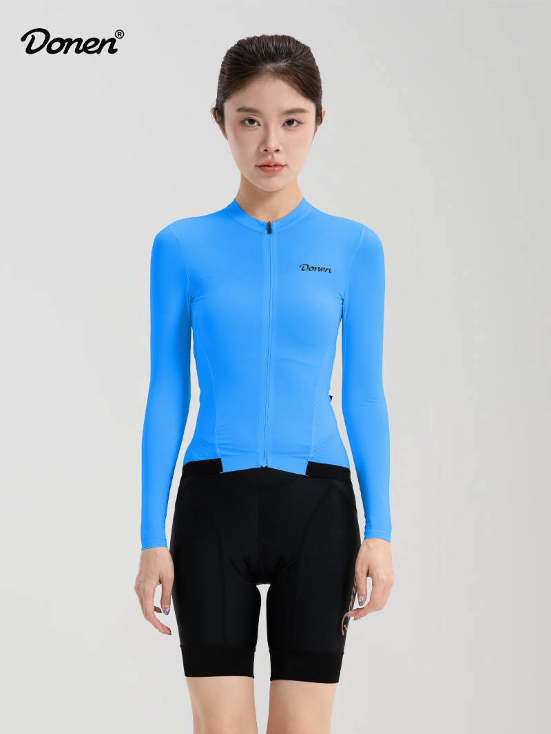 Women's  ChiFeng LS Jersey  sky blue