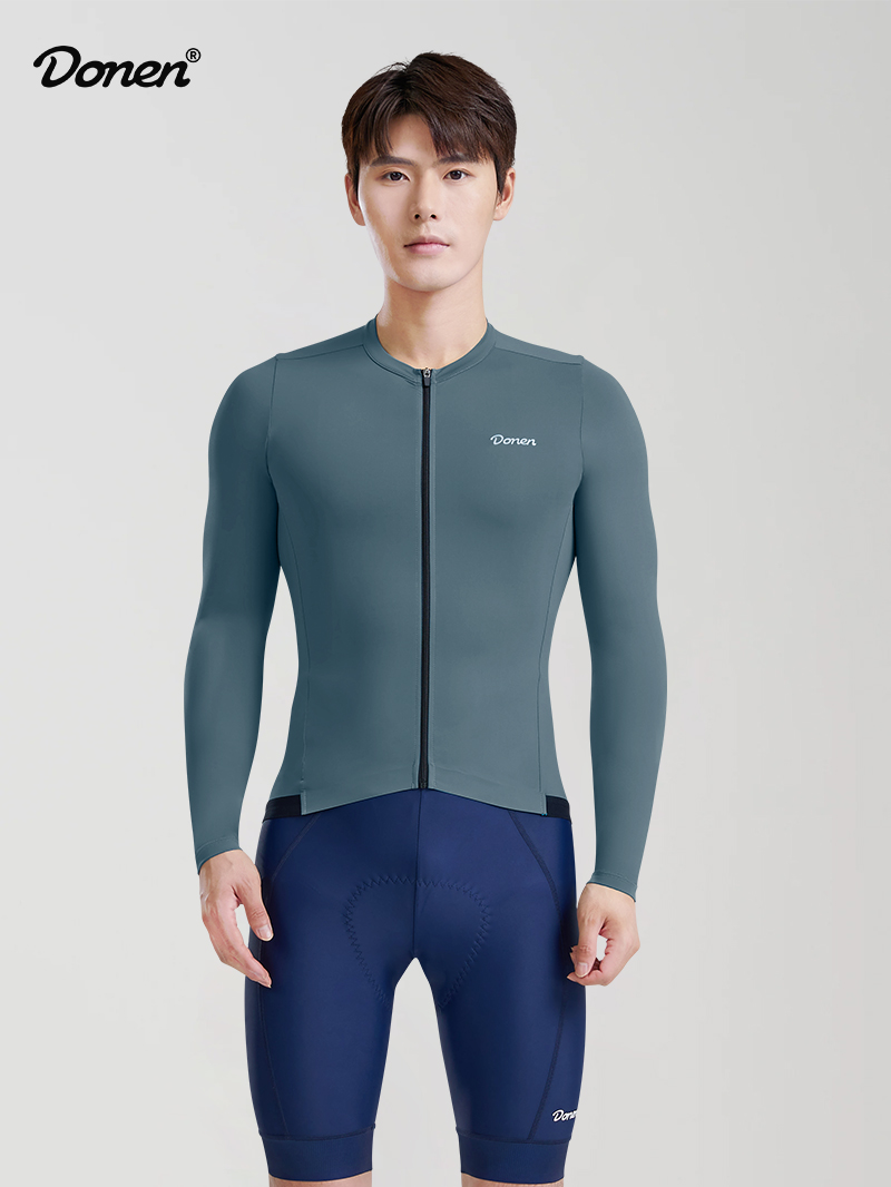 Men's Essential LS Jersey  haze blue