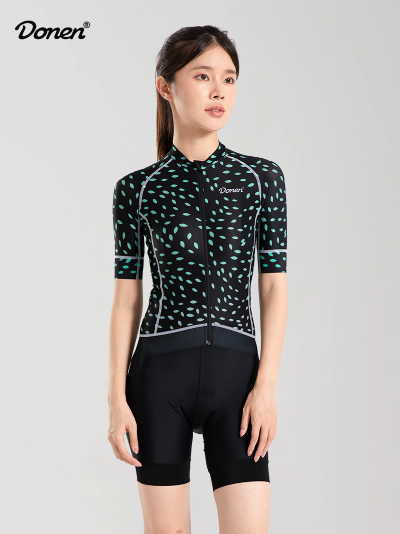 Women's ChunYun SS Jersey black leaf