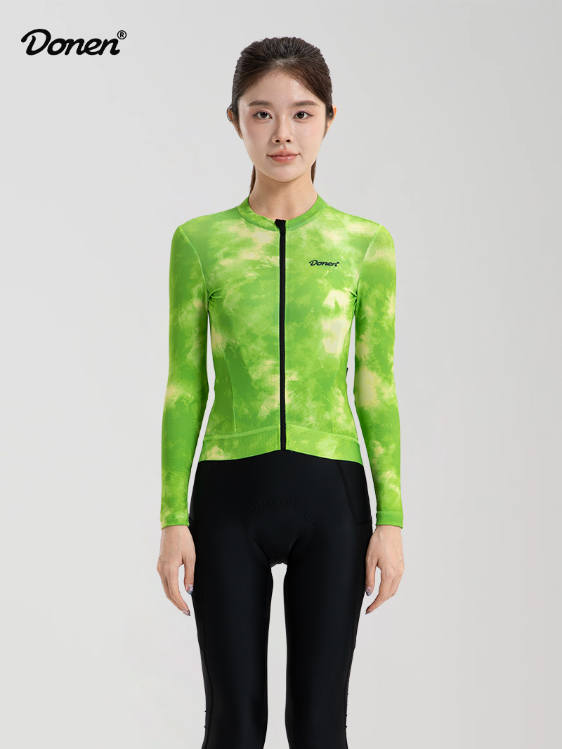 Women's FanHua Thermal LS Jeresy green