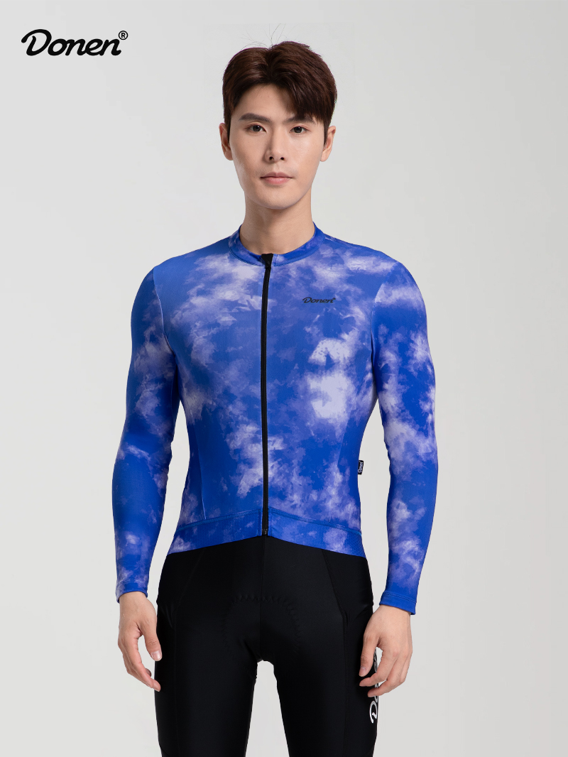 Men's FanHua Thermal LS Jeresy blue