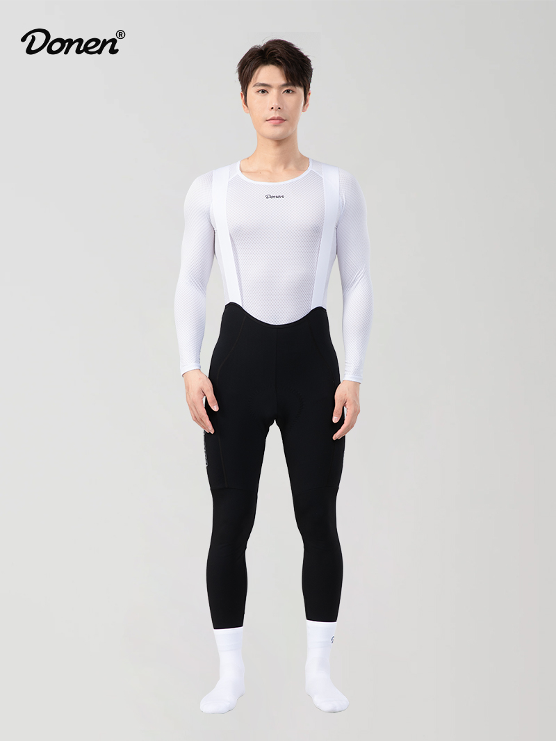 Men's Ascend Thermal long bib Tights  black