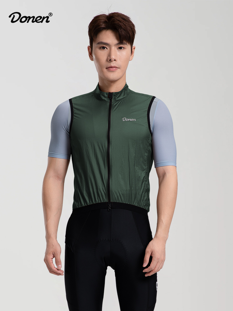 Men's Portable vest  olive green