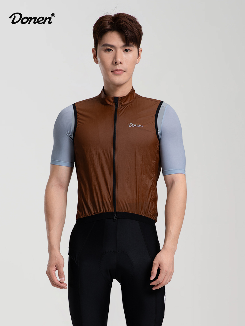 Men's  Portable vest  Mocha brown