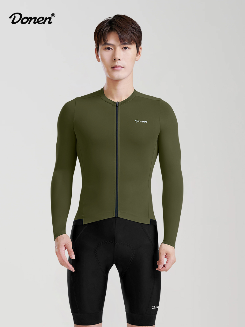 Men's Essential LS Jersey  army green