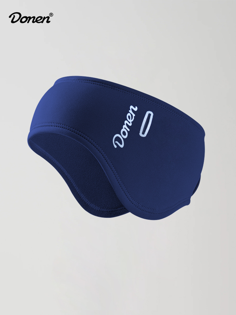 Winter ear  cover dark blue