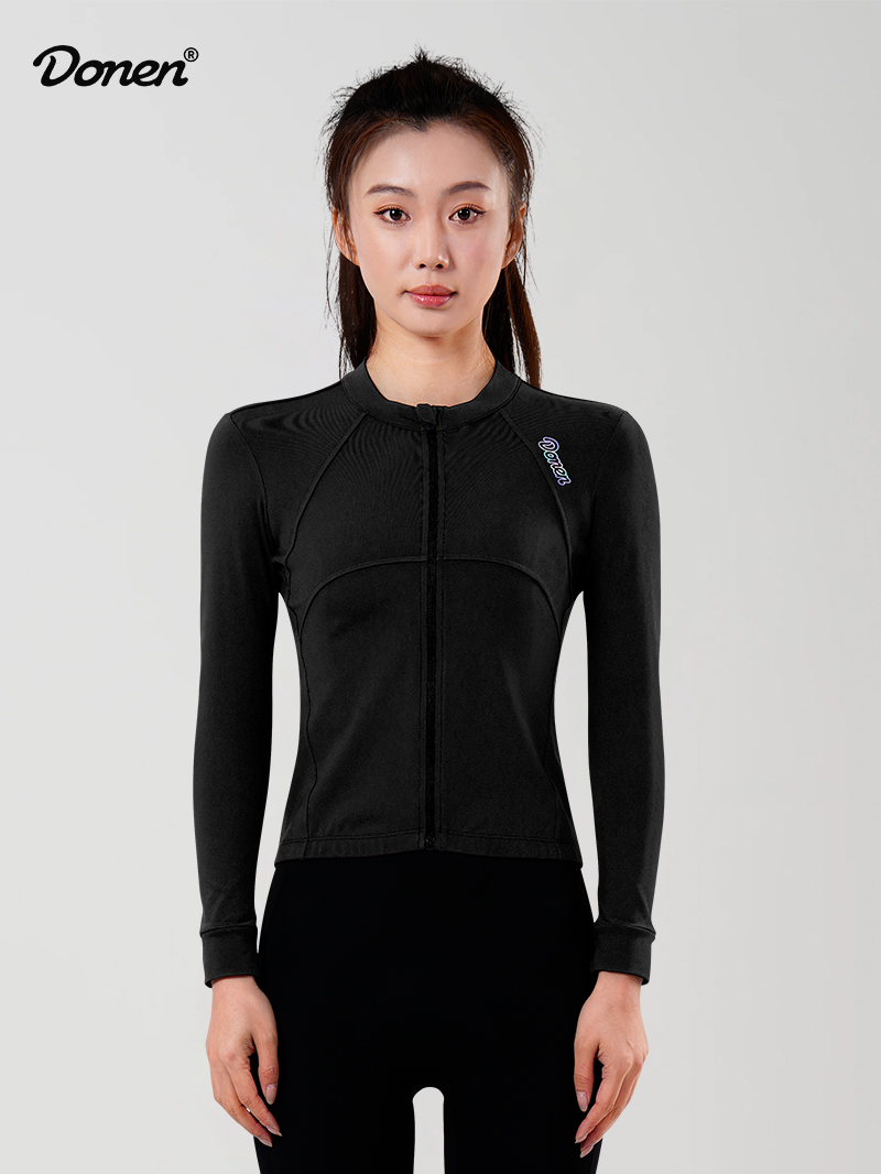 Women's  Ascend Thermal LS Jersey  black