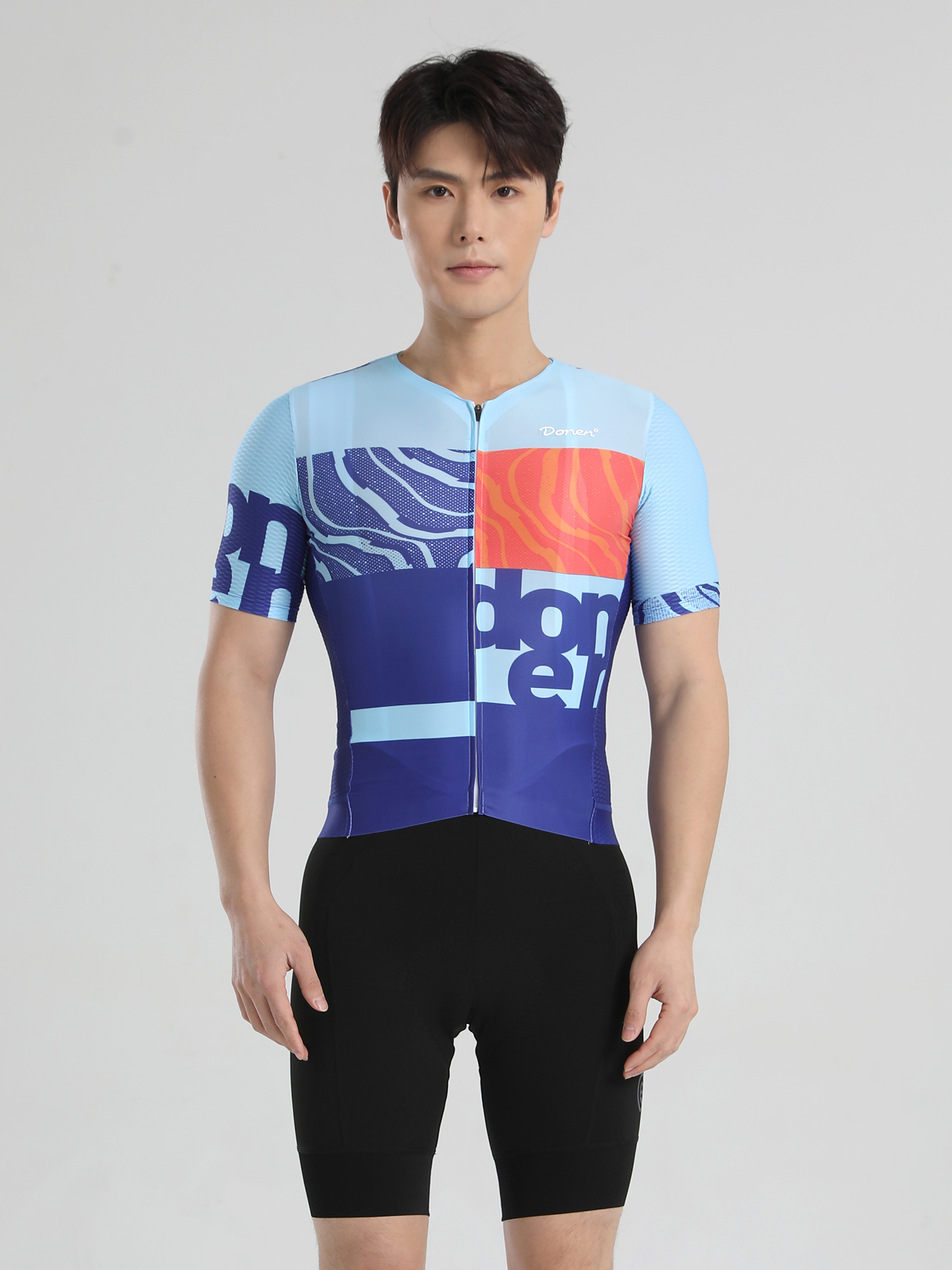 Velo SS jersey blue