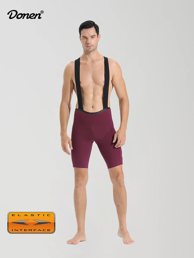 Men's PRO bib short  purple