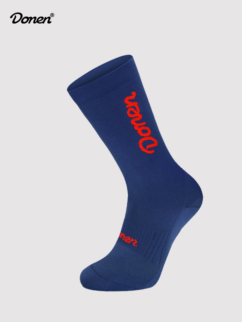 Star Shine Cycling Socks - Blue