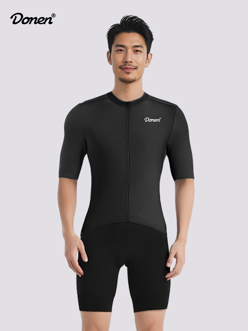 Jinchi Men's SS jersey black