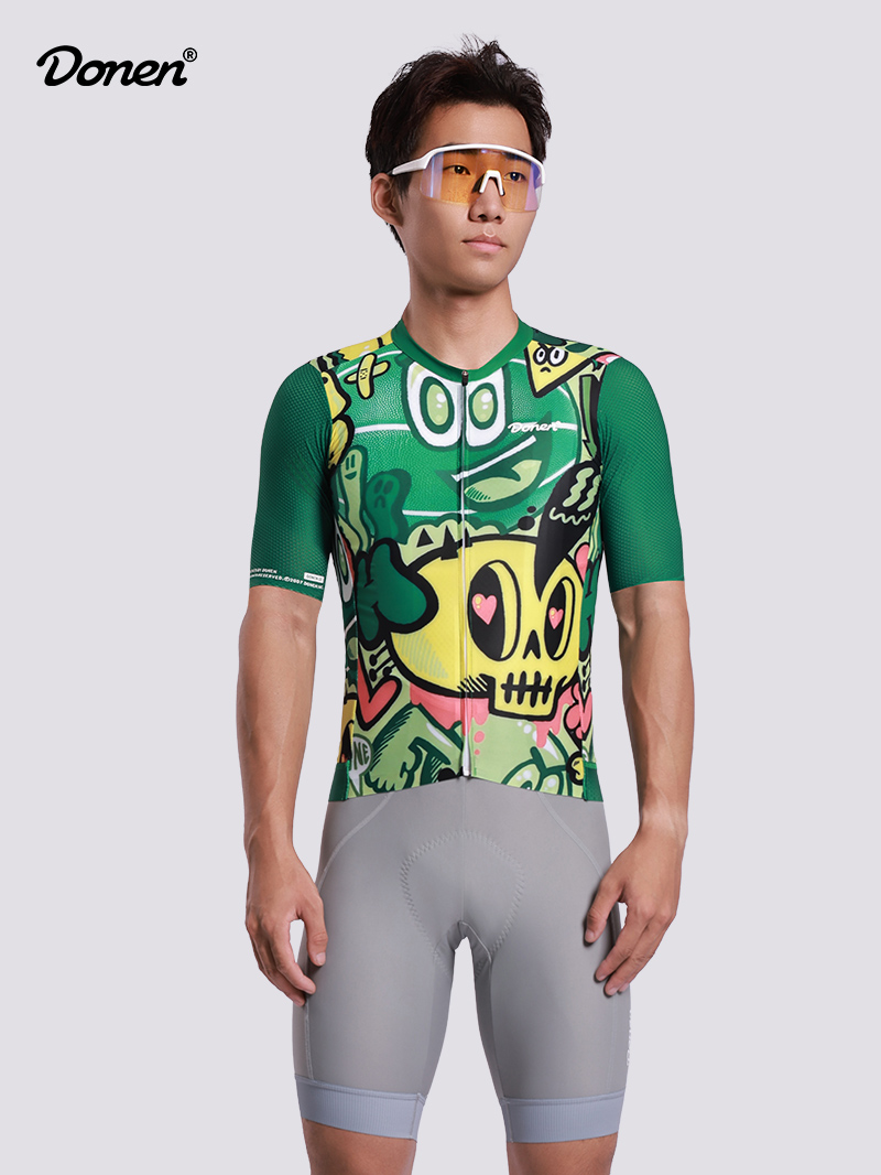 Quman  Men's SS jersey green