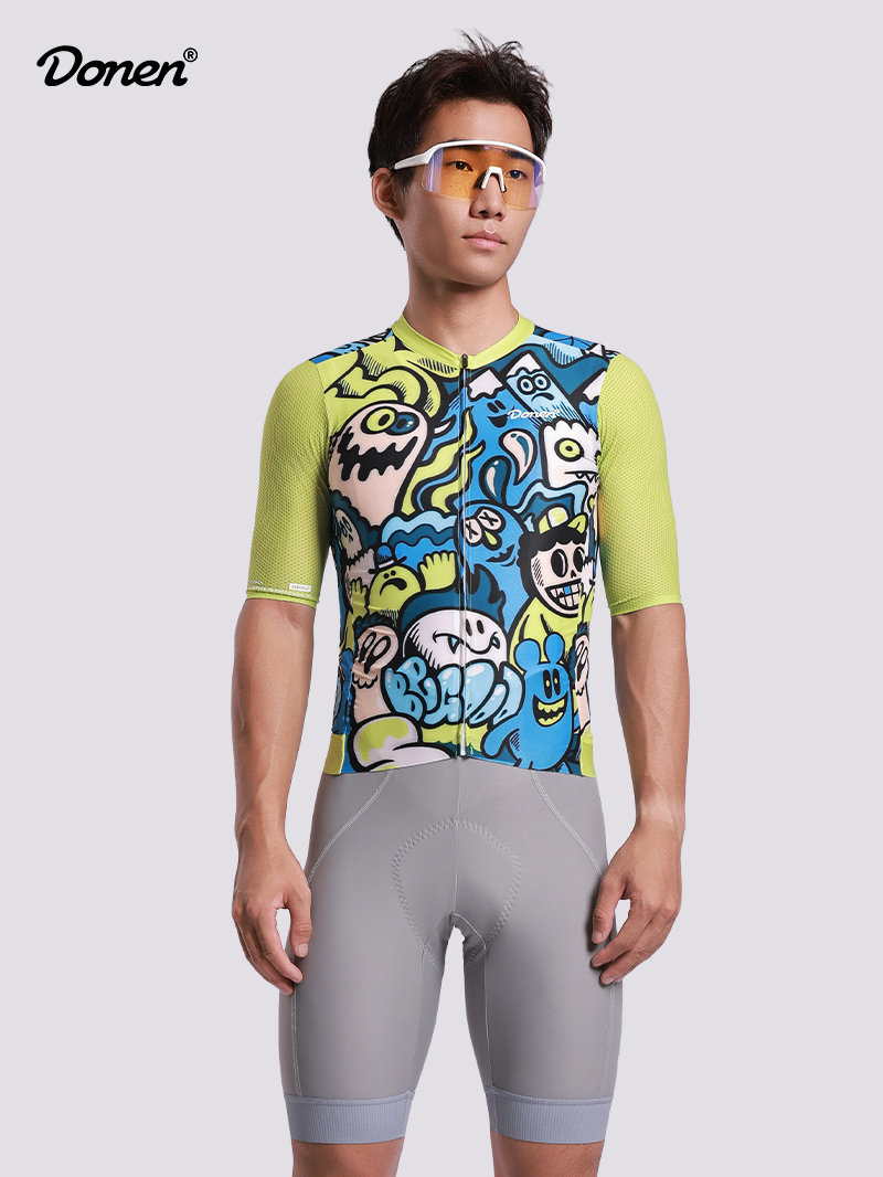 Quman  Men's SS jersey yellow
