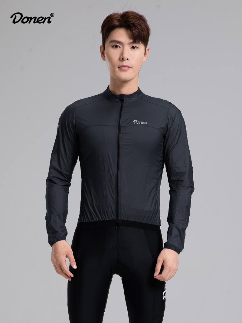 Cycling Portable Windbreaker black