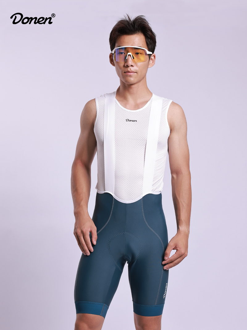 speedy men bib shorts ink blue