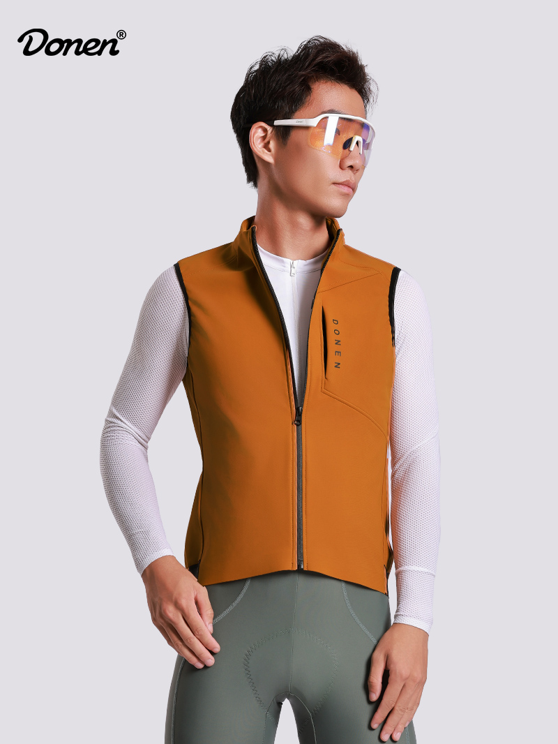 Tuodun Windproof Vest - Brown