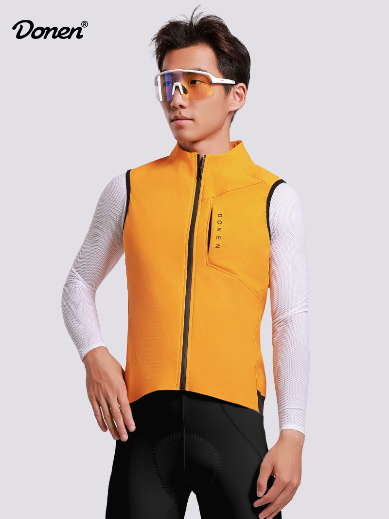 Tuodun Windproof Vest - Maple Leaf Yellow